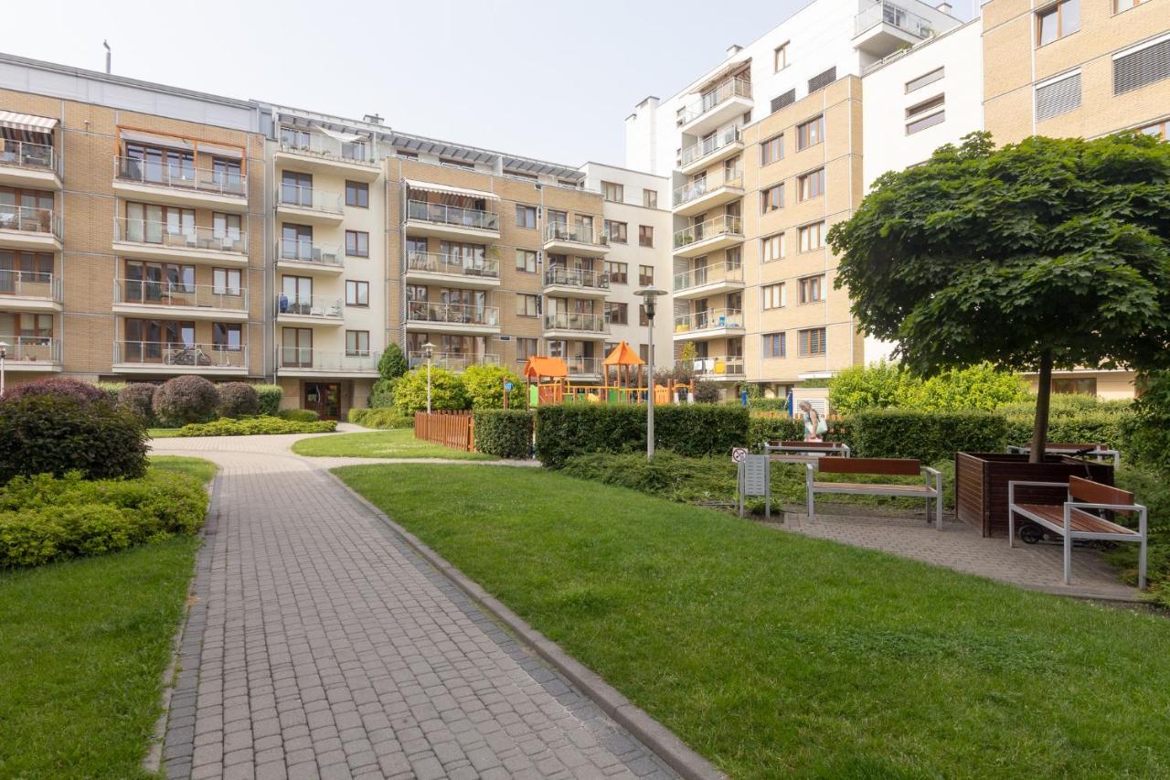 Metro Pole Mokotowskie Cosy Apartment วอร์ซอ ภายนอก รูปภาพ